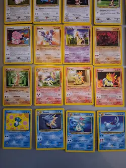 Pokemon Vintage Sammlung 2000 Neo Genesis 61Karten Deutsch guter Zustand - Image 4