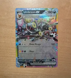 Prismatic Umbreon ex 060/131 Pokemon Play! Prize Pack Series 7 League Stamp - NM - Image 1