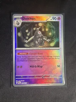 Pokemon TCG: Dusclops (Master Ball Pattern) 036/131 Sv: Prismatic Evolutions - Image 1