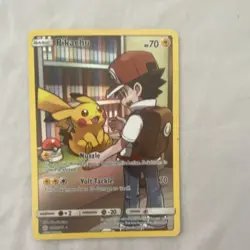 Pokemon Pikachu Secret Rare 241/236 Sm-Cosmic Eclipse Holo 70HP Eng TCG - Image 1