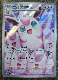 Wigglytuff 105/094 Illustration Rare Phantasmal Flames Pokemon Near Mint - Image 1