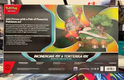 Pokemon Incineroar Ex and Torterra Ex Special Collection Box SEALED - Image 2