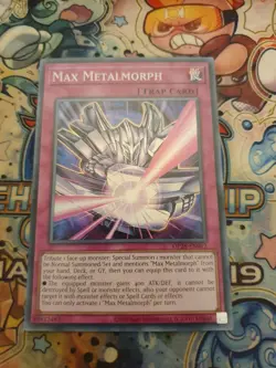 Yu-Gi-Oh! Max Metalmorph OP28-EN012 Super Rare - Image 1