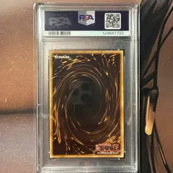 2020 Yu-Gi-Oh! Dark Magician Girl (2020) Lost Art Promotion LART Ultra Rare PSA9 - Image 2