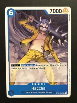 2023 ONE PIECE ENGLISH AWAKENING OF THE NEW ERA HACCHA OP05-049 (UC) NM - Image 1