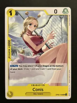 2023 ONE PIECE ENGLISH AWAKENING OF THE NEW ERA CONIS OP05-104 (UC) NM - Image 1