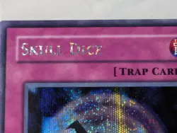 1996 YU-GI-OH SKULL DICE EDS-003 HOLO FOIL GAME TRADING CARD RARE COLLECTOR CARD - Image 4