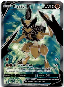 Kleavor V (Full Art) - Promo SWSH: Sword & Shield Promo Cards SWSH248 NM - Image 1