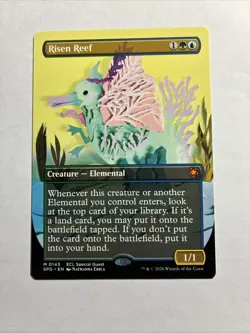 Risen Reef (Borderless) - Special Guests MTG Plus Bonus Rare!!! - Image 1