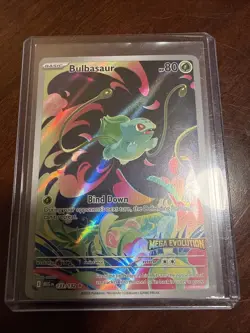 Pokemon Card TCG Bulbasaur 133/132 Mega Evolution Stamped Promo - Image 2