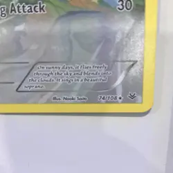 Pokemon Altaria Rare Roaring Skies 74/108 Stage 1 90HP Δ Evolution Wing Attack - Image 4