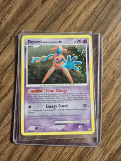 Pokemon Deoxys Diamond & Pearl Legends Awakened 1/146 Holo Light Play - Image 1