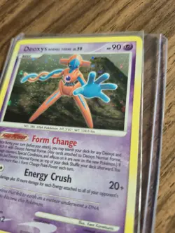Pokemon Deoxys Diamond & Pearl Legends Awakened 1/146 Holo Light Play - Image 2