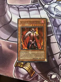 Thestalos the Firestorm Monarch RDS-EN021 (Super Rare, Unlimited LP (WNU) - Image 1