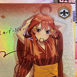 Weiss Schwarz Itsuki yukata The Quintessential Quintuplets 5HY/W83-064 Signed - Image 3