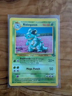Pokemon Nidoqueen Card 23/64 Jungle Set Non-Holo Rare WOTC TCG - Image 1