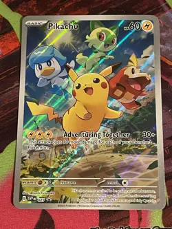 Pikachu 027 Sv: Scarlet & Violet Promo Cards Holo - Image 2