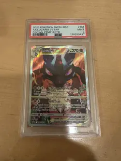 PSA 9 MINT Lucario VSTAR SWSH291 SWSH: Sword & Shield Promo Cards Holo - Image 1