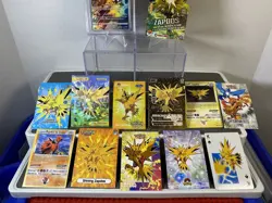 Pokemon Lot of Cards and Stickers All Zapdos #145 Zapdos Only Pokemon Lot of 24 - Image 4