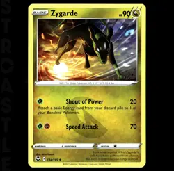 Zygarde 134/195 Silver Tempest - Common - Pokemon Card TCG - Image 1