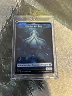 MTG Scion of the Deep / Koma's Coil Doubled-Sided Token - Foundations (FDN) - Image 3