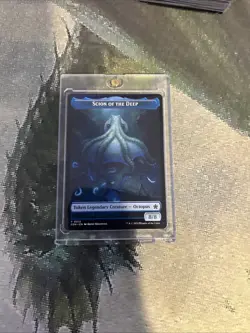 MTG Scion of the Deep / Koma's Coil Doubled-Sided Token - Foundations (FDN) - Image 4