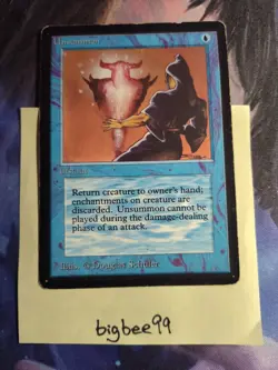 Unsummon Beta Mtg DAM - Image 1