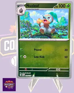 Nuzleaf 014/132 Me01: Mega Evolution Reverse Holo - Pokemon TCG NM - Ships Free - Image 1