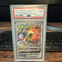 Pokemon Charizard VSTAR SWSH262 Ultra-Premium Collection Holo PSA 9 2022 Promo - Image 1