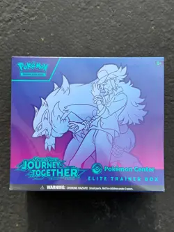Scarlet & Violet Journey Together Pokemon Center Elite Trainer Box ETB Exclusive - Image 1