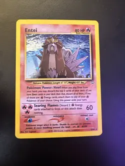 Pokemon TCG Neo Revelation Unlimited Legendary Dogs Suicune Entei Raikou - Image 5