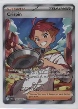 Crispin Ultra Rare Pokemon SV07: Stellar Crown SCR #164 - Image 1