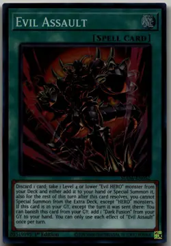 Evil Assault Super Rare Supreme Darkness SUDA-EN052 LP - Image 1