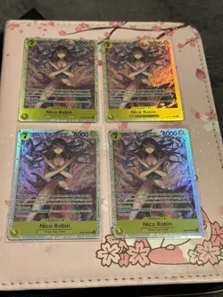 Nico Robin EB03-055 SR Playset (4) Heroines Edition ENGLISH One Piece CCG - Image 1