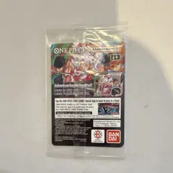 Bandai One Piece CCG Monkey.D.Luffy Promo Full Art Holo US Voyage - Image 2