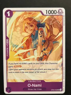 2023 ONE PIECE ENGLISH AWAKENING OF THE NEW ERA O-NAMI OP05-062 (UC) NM - Image 1