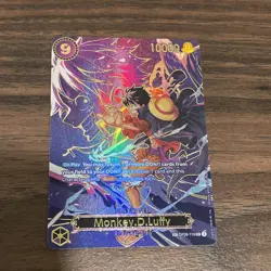 Monkey D Luffy SP OP09-119 OP13 Carrying On His Will Foil English One Piece TCG - Image 1