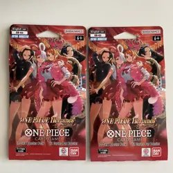 🔥ONE PIECE Heroines EB-03 Lot x5 Sleeved Booster pack English 🔥 New Release! - Image 3