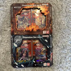 One Piece TCG Illustration Box Vol 5 and Vol 6 BUNDLE SEALED - Image 3