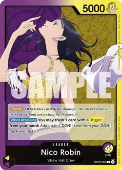 One Piece Nico Robin (062) (OP09-062/229) OP09 Emperors in the New World LP - Image 1
