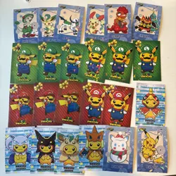 Massive Lot 200+ Cards 2025 Christmas Pokemon Card Database Holos Hits Etc. - Image 3