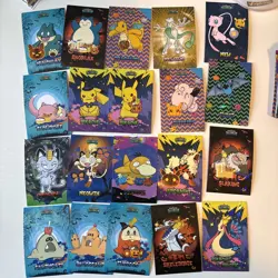 Massive Lot 140+ Cards 2024 Halloween Pokemon Card Database Holos Hits Etc. - Image 2