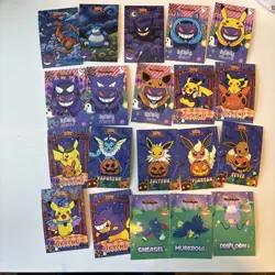Massive Lot 140+ Cards 2025 Halloween Pokemon Card Database Holos Hits Etc. - Image 2