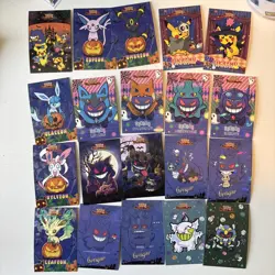 Massive Lot 140+ Cards 2025 Halloween Pokemon Card Database Holos Hits Etc. - Image 4