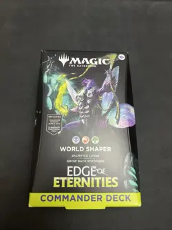 Magic the Gathering EOE Commander Deck World Shaper, New Sealed - Image 1