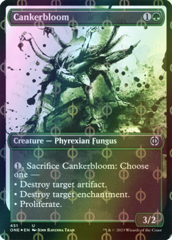 MTG Cankerbloom Showcase Foil ** Phyrexia: All Will Be One ** English - Image 1