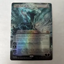 Mtg Ugin, Eye of the Storms (Borderless) Tarkir: Dragonstorm (Foil) - Image 1