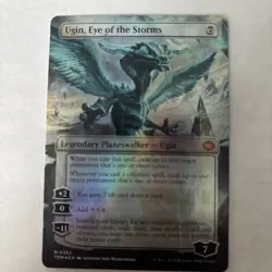Mtg Ugin, Eye of the Storms (Borderless) Tarkir: Dragonstorm (Foil) - Image 4
