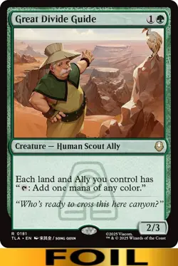Great Divide Guide - FOIL #181 - Avatar: The Last Airbender MTG - Image 1