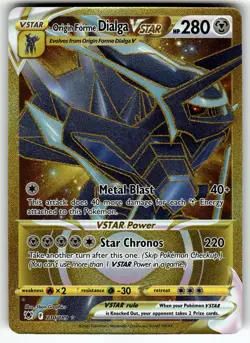 Origin Forme Dialga VSTAR - (Secret) 210/189 Astral Radiance NM Pokemon Card TCG - Image 1